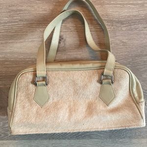 Vintage hide purse